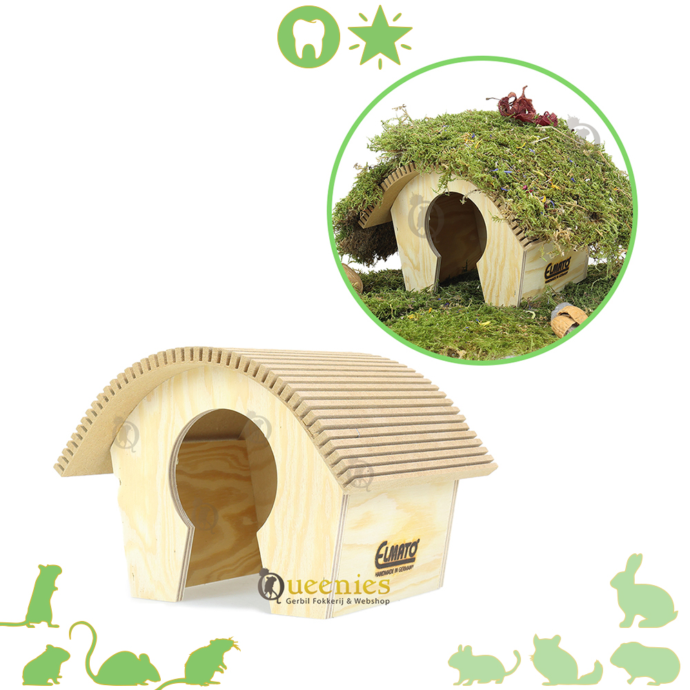 Hamster Boog hut Goudhamsterhuisje 