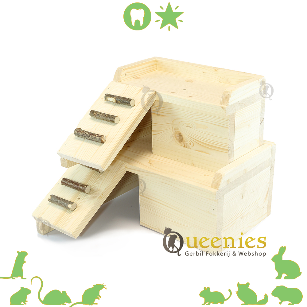 Knaagdier plateau Tilo 28 - 35 cm - Plateaus van hout 