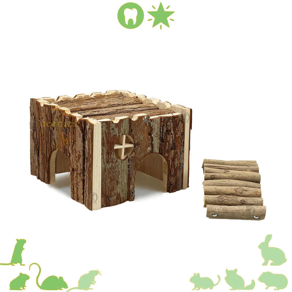 Huisje Fjord – Natuurlijk houten huis met brug 