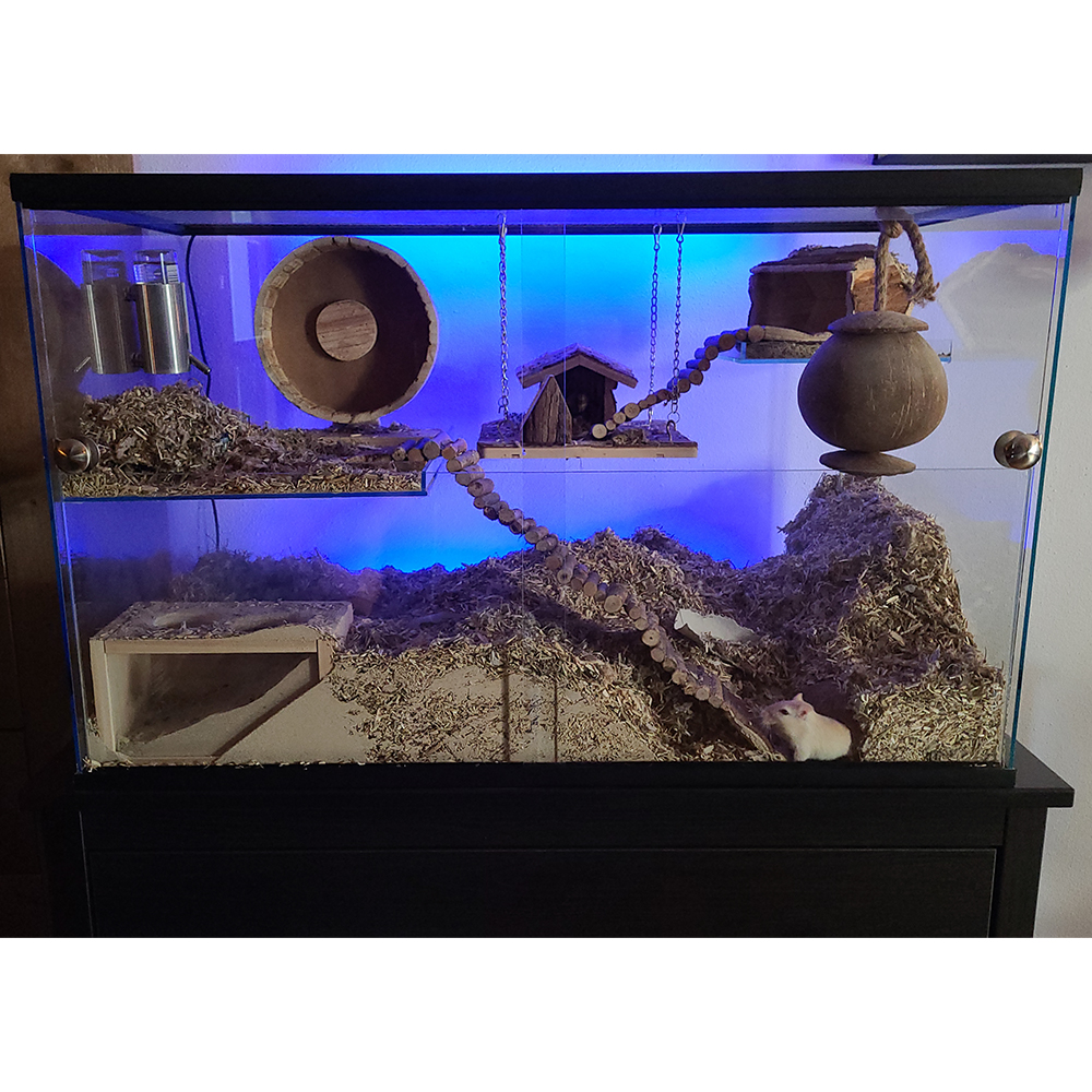 Nestmateriaal voor Hamsterscaping