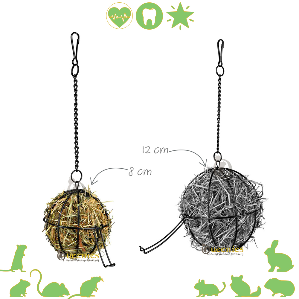 Metalen hooi ballen