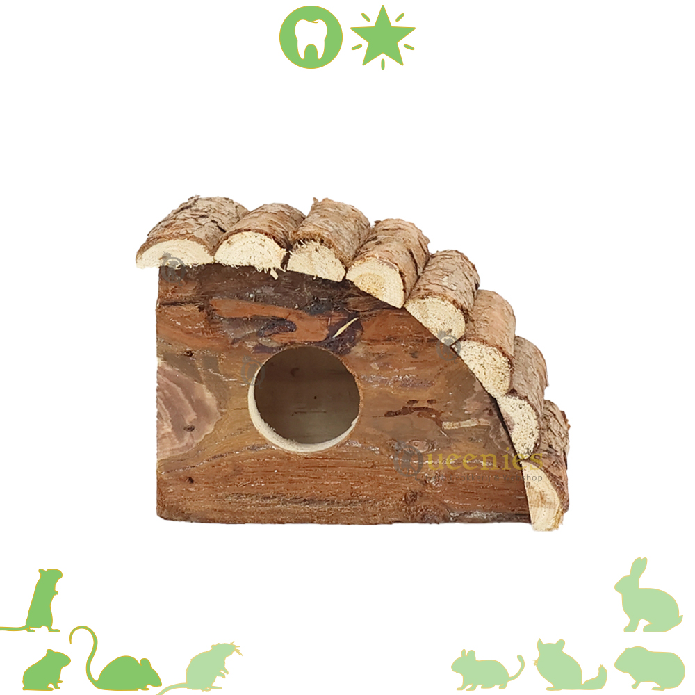 Huisje Vince - Natuurlijk houten schuilhuis