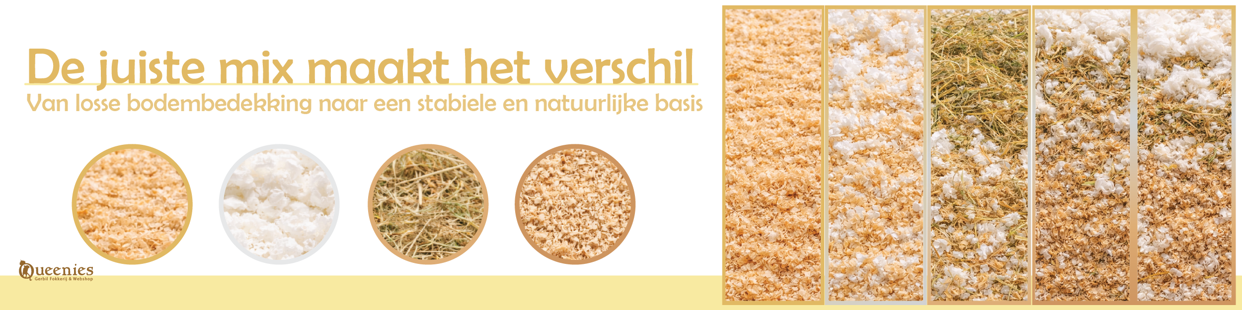 Hooi en Bodembedekking voor Knaagdieren en Konijnen