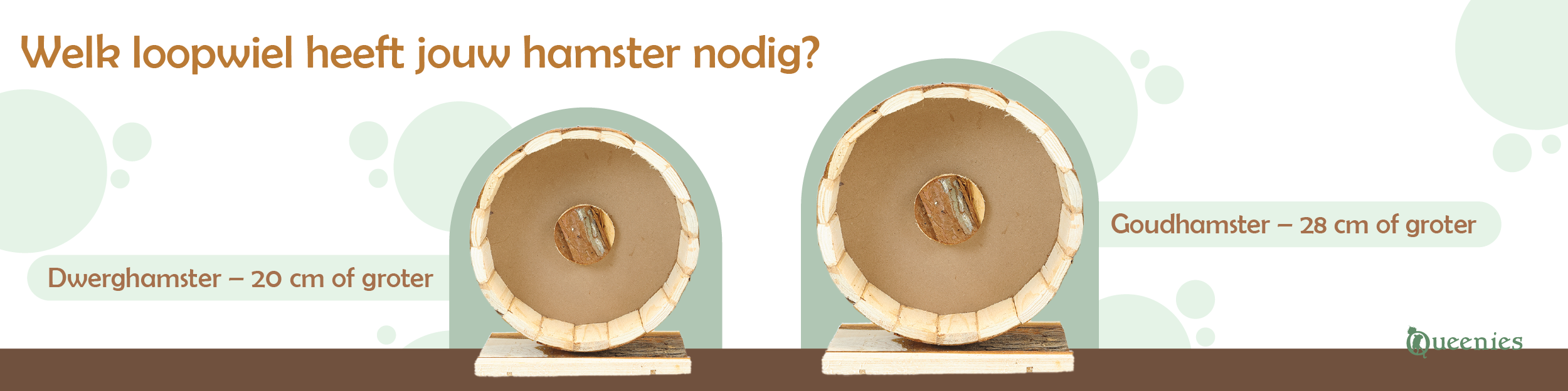 Loopwielen voor hamsters