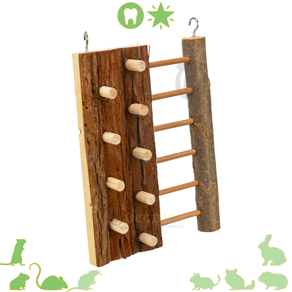 Klimwand - Handige brede Knaagdier ladder