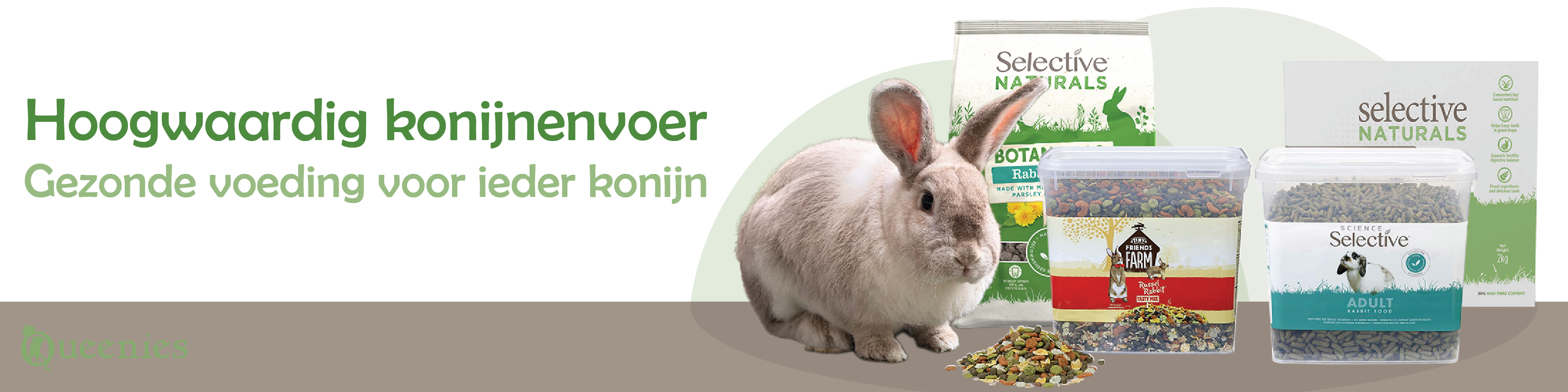 Voeding voor konijnen