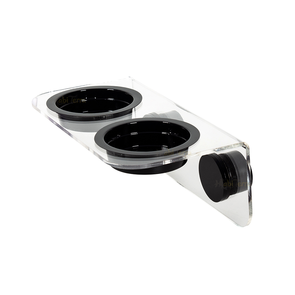 Transparante Dubbele Magnetische Voerbak