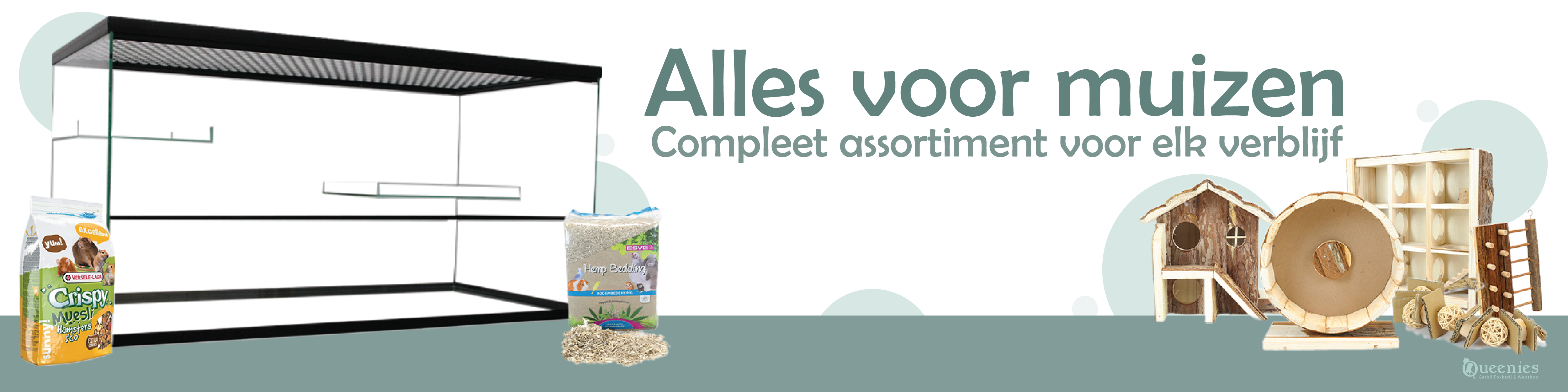 Muizen artikelen kopen voor een complete muizenkooi