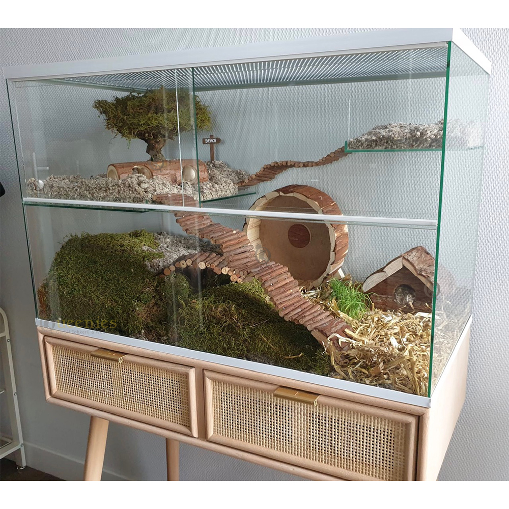 Buigzame ladder 55 cm - Houten Wilgenladder