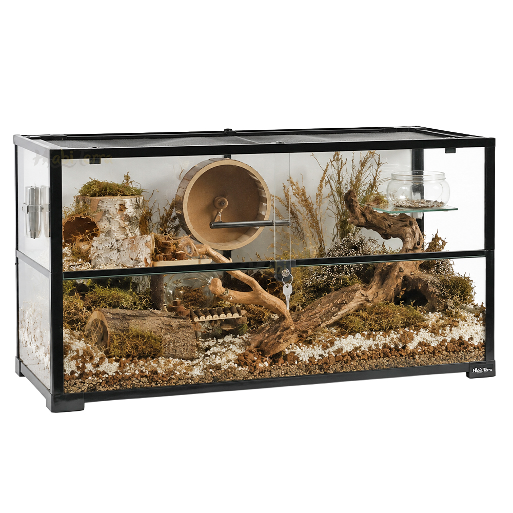 Goudhamster Terrarium 100x50x50 - Knock Down Model