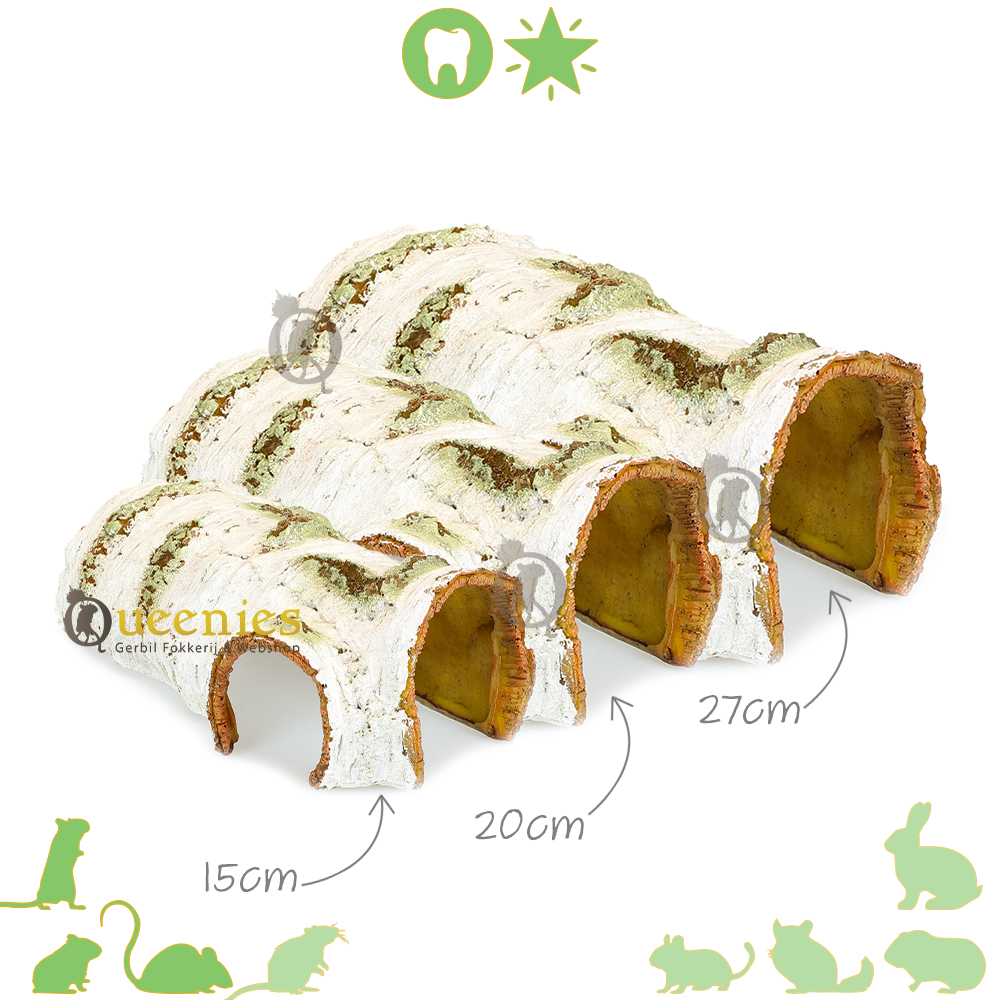 Halve Berkentunnel van Kunsthars