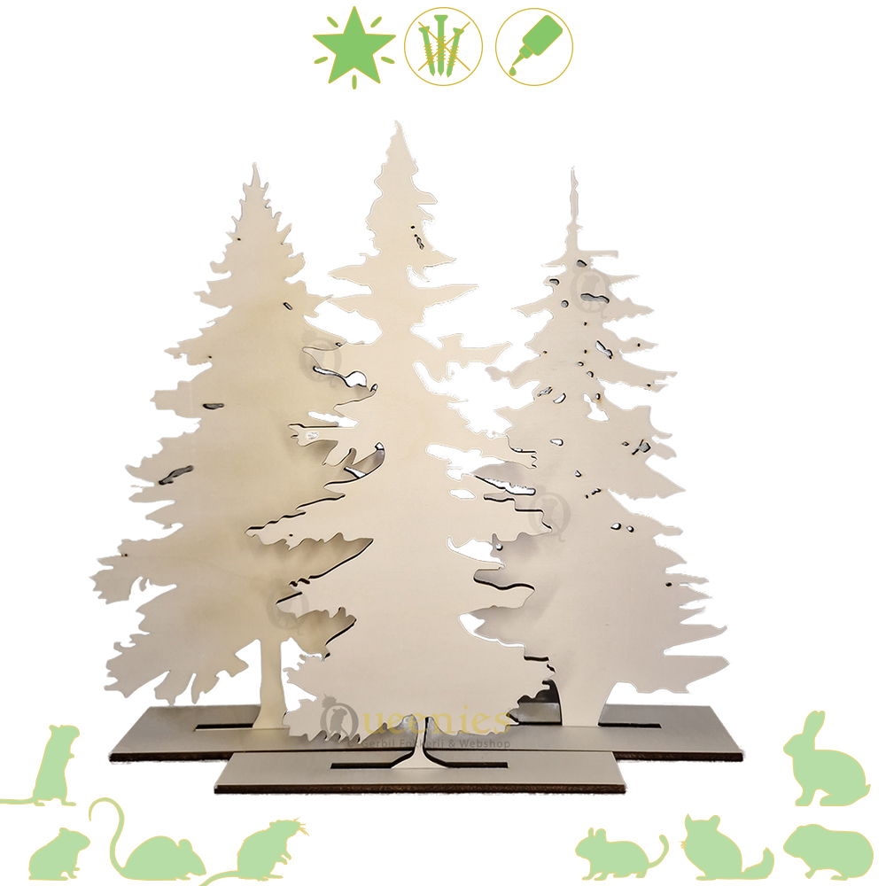 DIY Winterbomen - Kerstscape