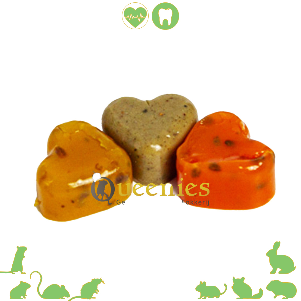 Hartvormige snacks