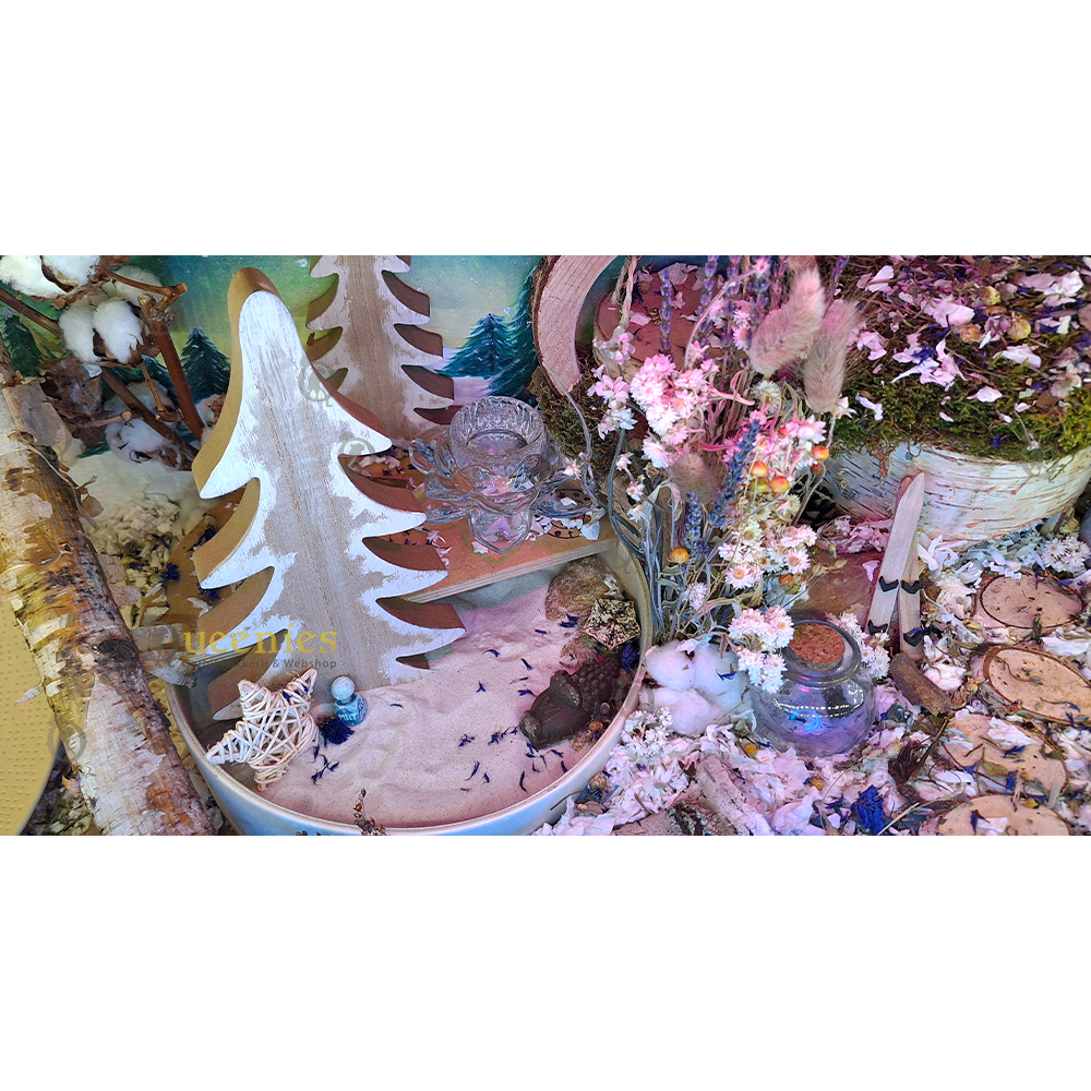 Houten Kerstboom voor Hamsterscaping en Huisdecoratie