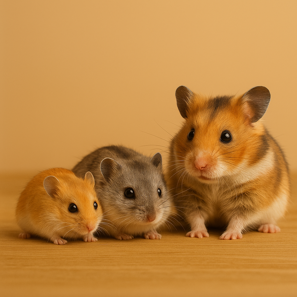 Welke hamsterrassen zijn er en wat zijn hun kenmerken?