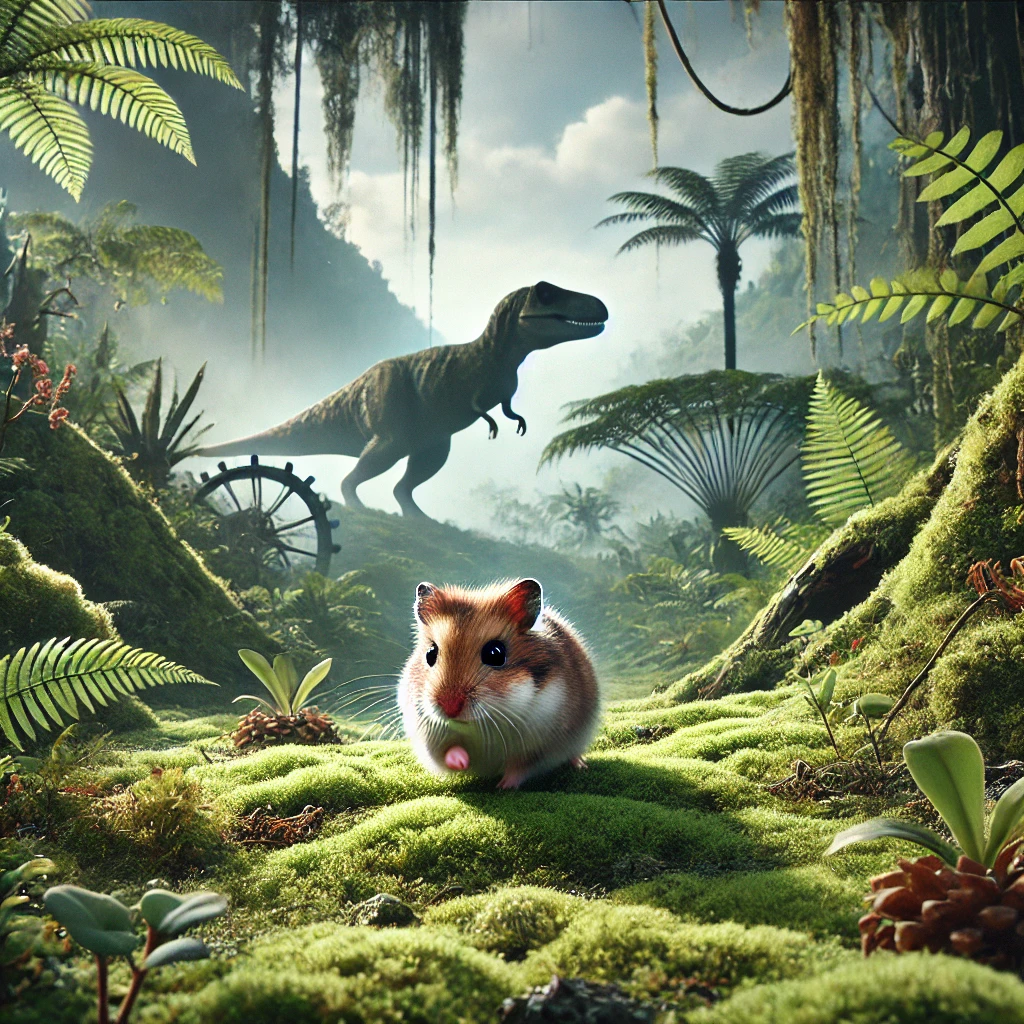 Hoe maak je een Jurassic Park Hamsterscape thema?