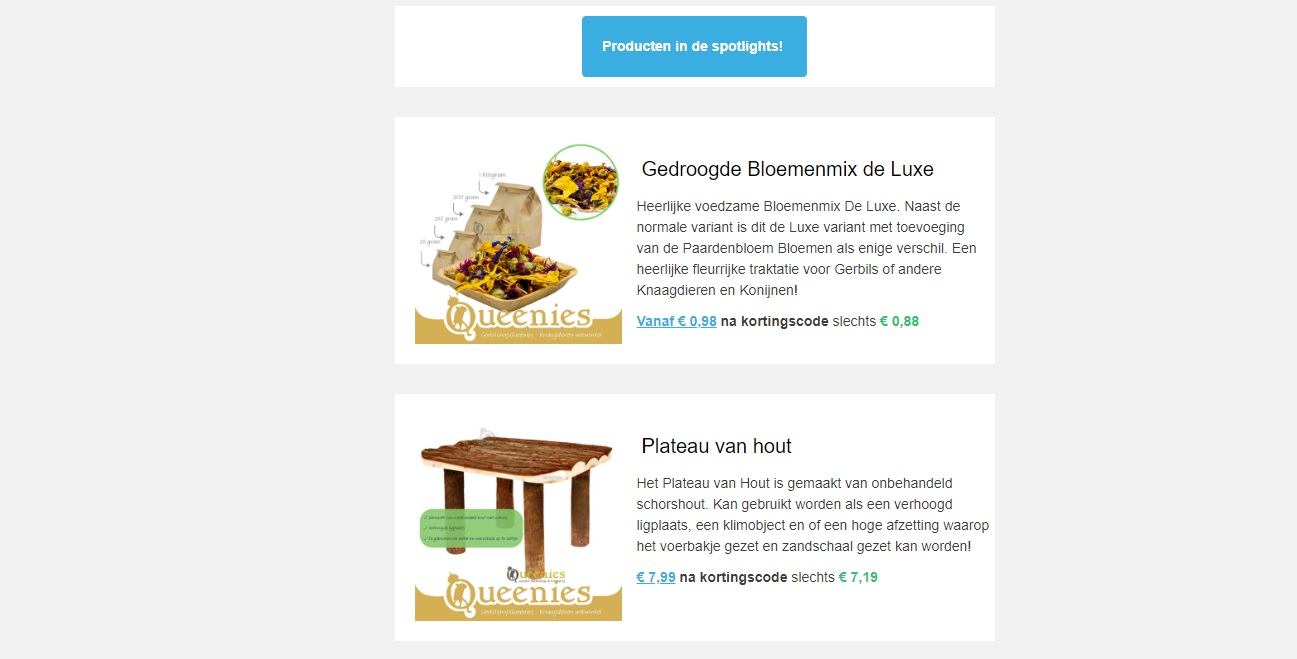 Dierendag couponcode knaagdieren