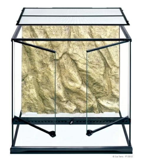Natural Glass Terrarium - 60 X 45 X 60 Cm knaagdieren terrarium