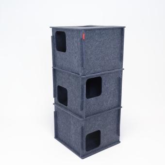 Kattentoren XL 45x45x100 - krabpaal en kattenmand in één