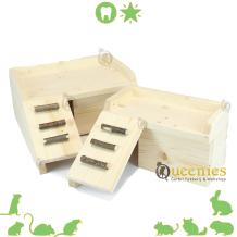 Houten plateau voor Cavia's en Konijnen