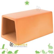 Keramiek Dwerghamster tunnel van terracotta