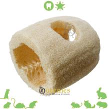 Loofah Speelgoed - Snack verstopplek voor Knaagdieren en Konijnen
