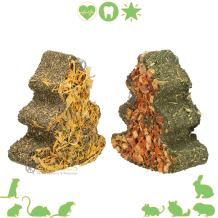 Snack kerstboom voor konijnen