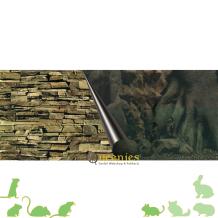 Achterwand Tree & Rock voor Knaagdieren