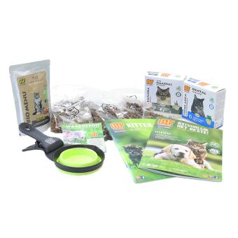 Complete kittenbox inclusief voeding en snacks