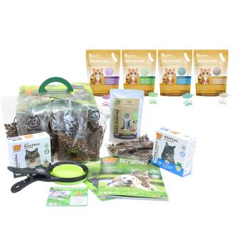 kitten startpakket compleet met kattenbakvulling en voeding
