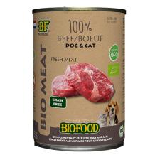 BF Petfood Bio Meat 100% Rund – 400 g blik