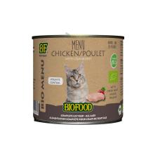 Biofood Organic Kip menu 200 g blik