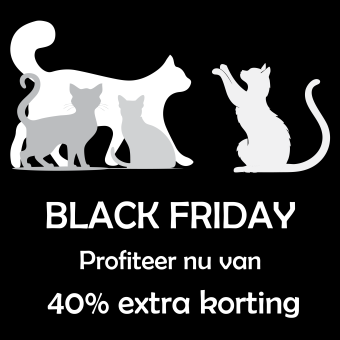 Black Friday: 40% Extra Korting op Kattenproducten