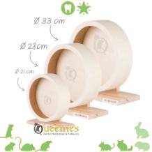 Houten loopwiel 21 cm hamster