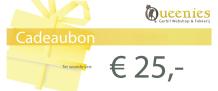 Cadeaubon 25 euro