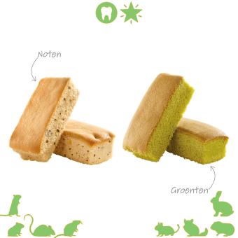 Crispy Biscuits voor Knaagdieren en Konijnen