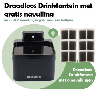 Draadloos Drinkfontein voor katten