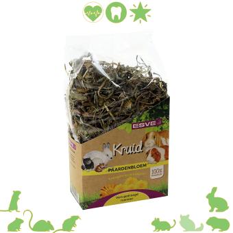 Gedroogde paardenbloem voor konijnen als aanvulling