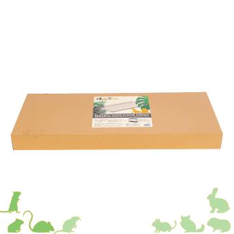 Plateau met gehard glas voor grote terraria