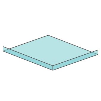 Extra Verdieping voor Terrarium – Glazen Plateau met eenvoudige montage