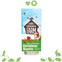 Hamster Winter Hearts Cranberry & Abrikoos 120 gr