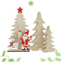 Houten Kerstboom voor Hamsterscaping en Huisdecoratie