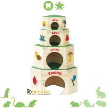 Houten Huisjes Hoekmodel