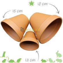 Terracotta pot voor knaagdieren