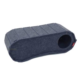 Kattenmand Tunnelvorm 70 cm zijaanzicht met ingang