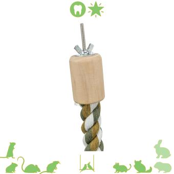 Klimtouw voor Terrarium / Gerbilarium