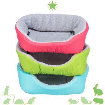 Zachte konijnen mand voor rust en slapen