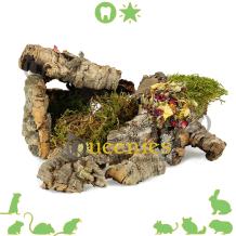 Kurk en mos voor gerbils