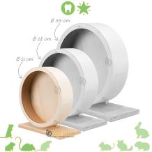 Houten loopwiel 21 cm hamster