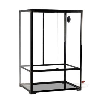 Eco knock down paludarium met zwarte profielen